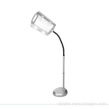 Balanced Spectrum Lighted Magnifier Floor Lamps